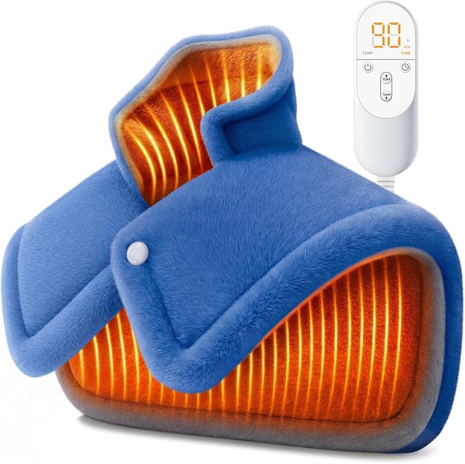 Mothers Day Gifts for Mom, Heating pad for Neck, 3X Deeper Pain Relief by Unknown