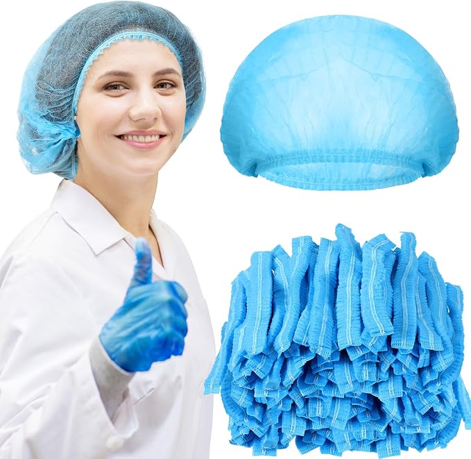 Yahenda 2000 Pcs Disposable Hair Nets Bulk 21 Inch Non Woven Bouffant Caps by Yahenda