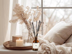 WEALD TRIBE Flower Reed Diffuser Set Clean White Linen Scent - Image 4