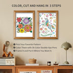Adult Coloring Book Set, Spiral Bound Coloring Books - Image 6