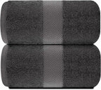 White Classic Luxury Bath Sheets Towels - Image 2