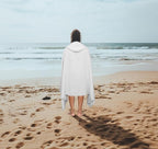 COTTON CRAFT Hooded Bath Towel – Oversized 35 x 70 Waffle Weave Towel - Image 7