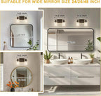 L LOHAS LED 2-Light Bathroom Light Fixtures, Vanity Lights - Image 2