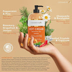 Cosmetasa Hot Belly Cream- 87% Organic Cellulite Cream - Image 2