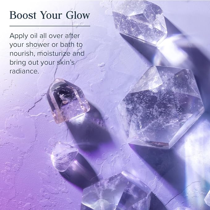 HERITAGE STORE Aura Glow Rose Body Oil, Luxurious Body Moisturizer - Image 3