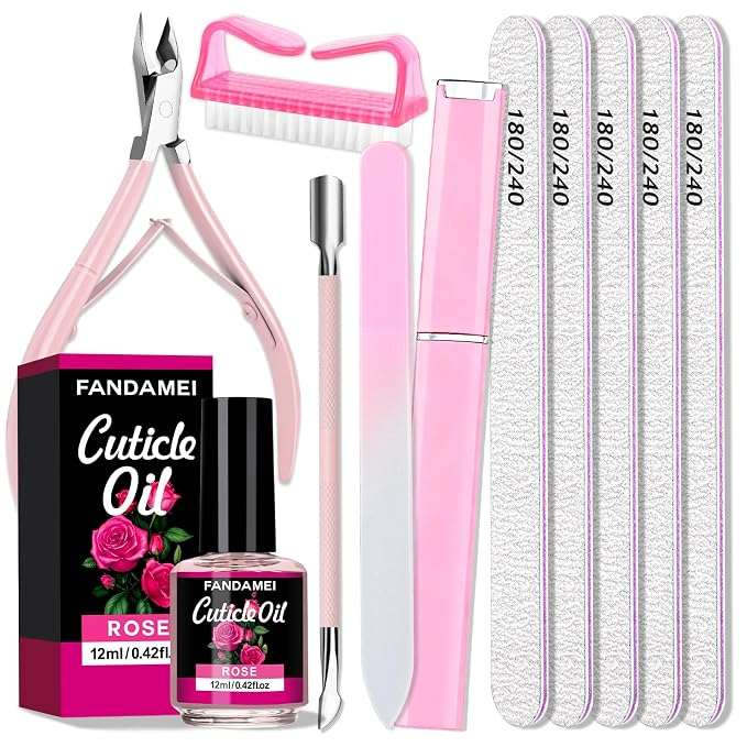 FANDAMEI Manicure Kit For Women, Nail Care Kit by FANDAMEI
