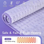 Heating Pad for Period Cramps, Heating Pad for Back/Neck/Shoulder Muscle Pain - Image 2