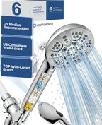 HOPOPRO 7-Setting Handheld Shower Head by HOPOPRO