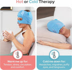 Migraine Relief Cap with Slide-Up Eye Mask - Image 5
