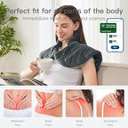 Neck Weighted Heating pad XL 19''x24'' fsa Eligible Items only List Heat pad - Image 4