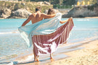 Bazaar Anatolia Turkish Beach Towel – 100% Cotton, Quick Dry, Sand Free Towel - Image 2