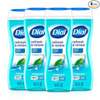 Dial Body Wash, Refresh & Renew Spring Water, 16 Fl Oz, Hydraclean Complex & by DialSoap
