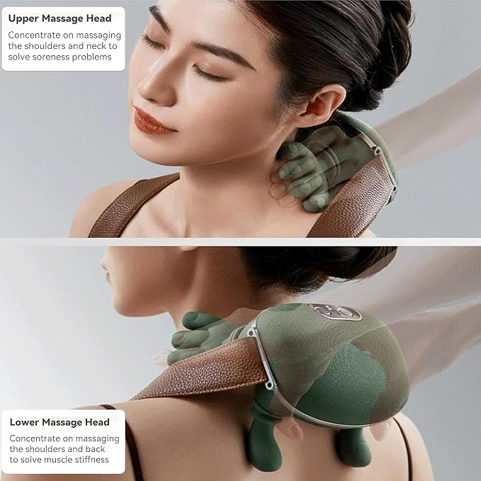 Shoulder and Neck Massager, Bionic Heated Massager, Shiatsu Neck Massager - Image 6