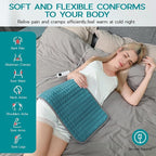 Heating Pad for Period Cramps, Heating Pad for Back/Neck/Shoulder Muscle Pain - Image 3