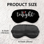 Not Tonight Couple Silk Eye Mask - Image 7