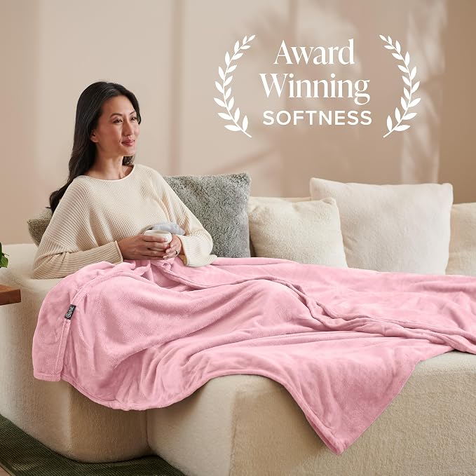 Bare Home Fleece Blanket - Image 2