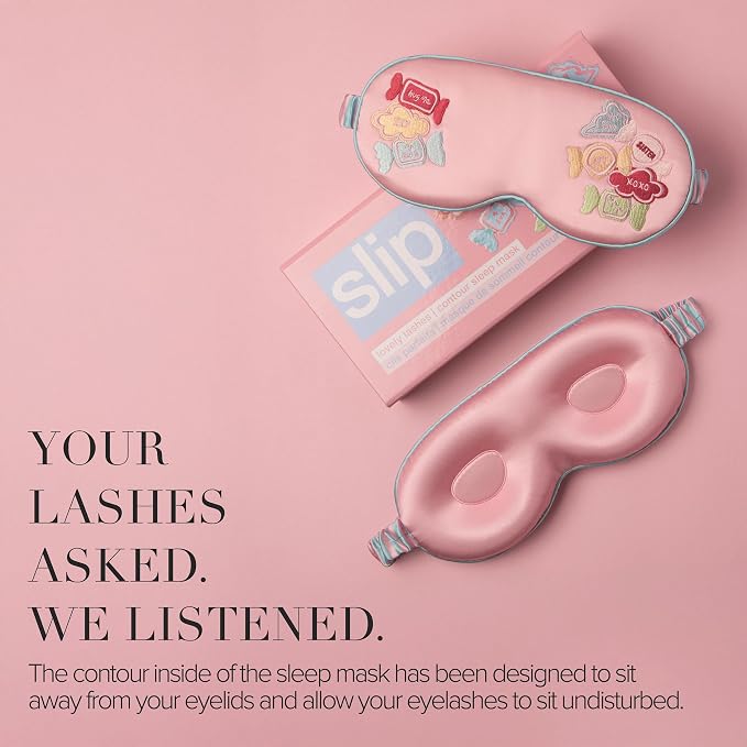 slip Besties Contour Sleep Mask | Pure Silk, 100% Mulberry Silk | Contoured - Image 2