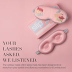 slip Besties Contour Sleep Mask | Pure Silk, 100% Mulberry Silk | Contoured - Image 2