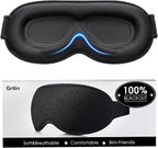 Gritin 100% Blackout Sleep Eye Mask by Gritin