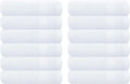 GLAMBURG Ultra Soft 12-Piece Washcloths Set 13x13-100% Ringspun Cotton by GLAMBURG