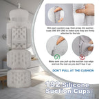 Luxury Full Body Bath Pillow for Bathtub, Bath Pillows for Tub - Image 4