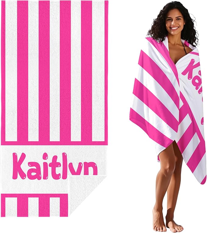 JML Personalized Beach Towel - Image 2