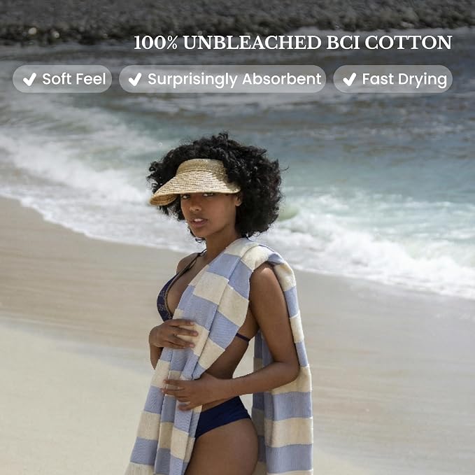 Lightweight Turkish Beach Towel - Image 3