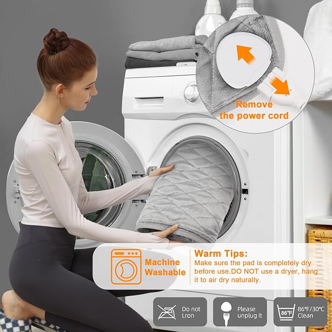 Deepsoon Heating Pad, Electric Heating Pads - Image 8