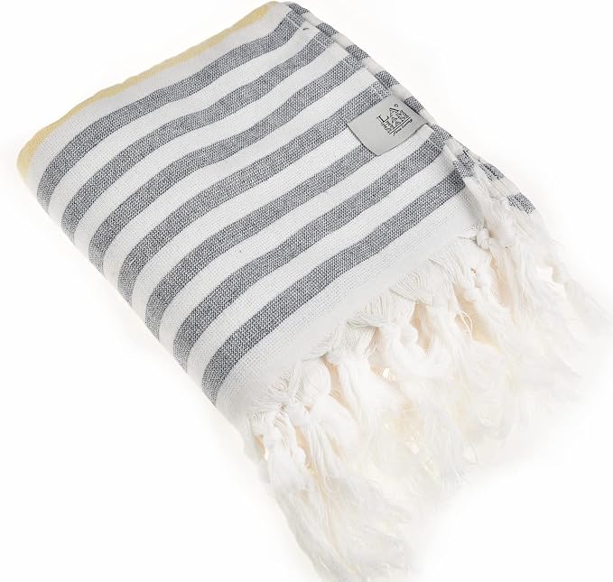 Beach Towel | Cotton Beach Towels, Sand Free, Highly Absorbent, Quick Dry - Image 3