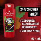 Old Spice Body Wash for Men, Aquaman: King of Atlantis, 3X Defense, 24/7 Shower - Image 2