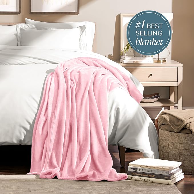 Bare Home Fleece Blanket - Image 3