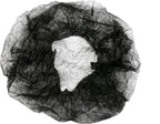 ProtectX 100-Pack Black Disposable Hair Nets, Elastic Head Cover, Bouffant Caps - Image 3