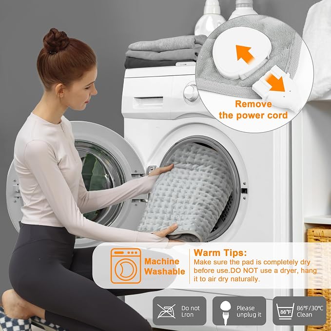 Deepsoon Heating Pad, Electric Heating Pads - Image 4