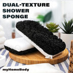 myHomeBody Extra Exfoliating Body Scrubber, Bath Sponge - Image 2