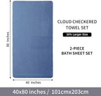 Extra Large Bath Towel Sheet-40x80 Inches Oversized, Super Soft, Quick Dry - Image 7