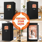 X-Vcak Upgraded Portable Sauna for Home，Relaxation, Steam Sauna for Home - Image 7
