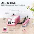 Subay Professional Finger Toe Nail Care Electric Nail Drill Machine Manicure - Image 2