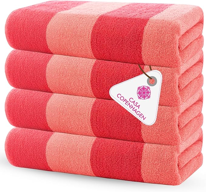 CASA COPENHAGEN Malibu Beach Towels Designed in Denmark Rough and Tough by CASACOPENHAGEN