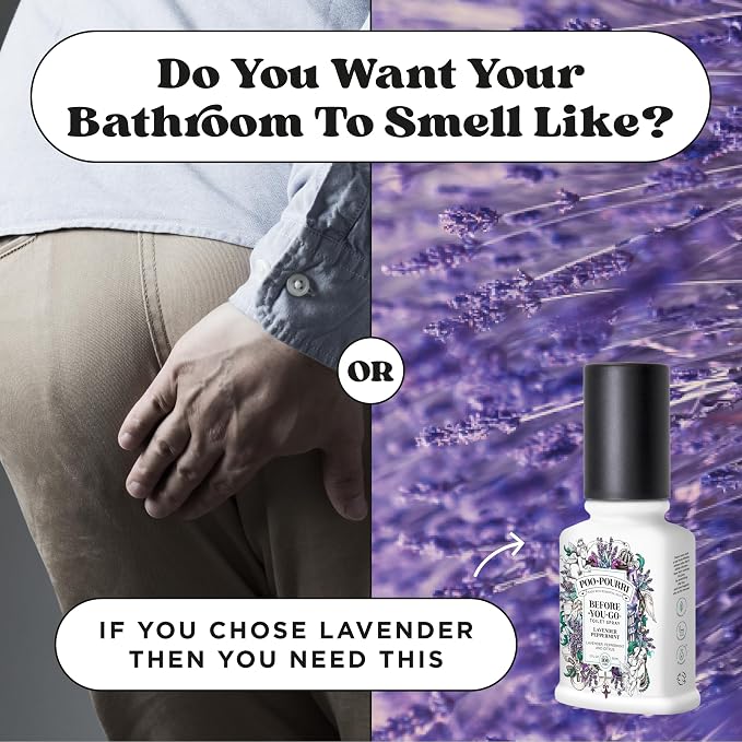 Poo-Pourri Before-You-Go Toilet Spray, Lavender Peppermint, 2 Fl Oz, Bathroom - Image 8