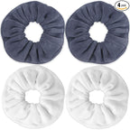 IVARYSS Super Towel Scrunchies for Drying Hair, Absorbent and Soft Microfiber by IVARYSS