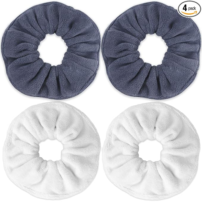 IVARYSS Super Towel Scrunchies for Drying Hair, Absorbent and Soft Microfiber by IVARYSS