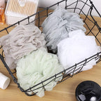 BTYMS Bath Sponge Shower Loofahs 60g Mesh Pouf Bath Scrunchies Body Wash Puff - Image 7