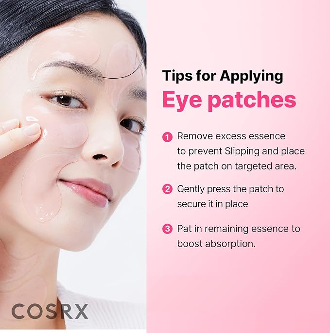COSRX Pink Peptides Collagen Hydrogel Eye Patch - Image 3