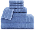 Casa Platino Cotton Bath Towel 8 Piece Set - Image 2