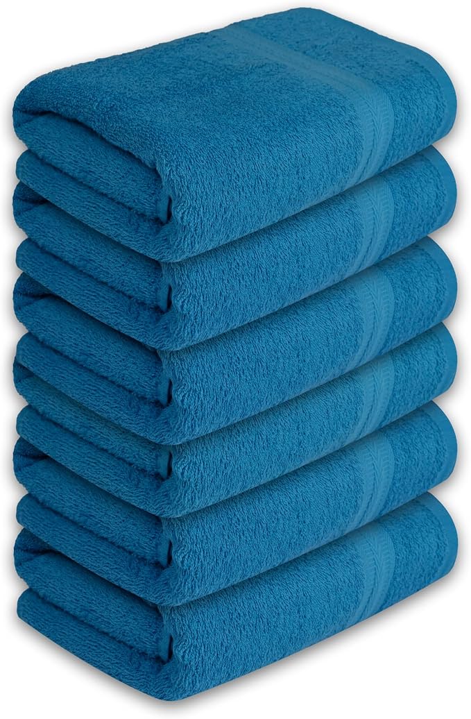 Medium Bath Towels Pack of 6 – 24x48 Inches – Soft, Quick Dry & Highly - Image 7