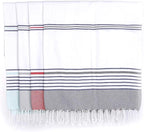 Prewashed, Original Turkish Peshtemal Towels Pestemal Towel Thin Camping Bath - Image 3