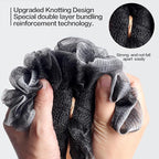 Fishent Loofah Bath Sponge Shower Loofahs, 4 Pack Soft Loofa Exfoliating Body - Image 5