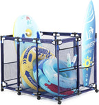 Tiita Pool Storage Bin, Rolling Pool Toy Storage Organizer, Parts & by TiitaHome