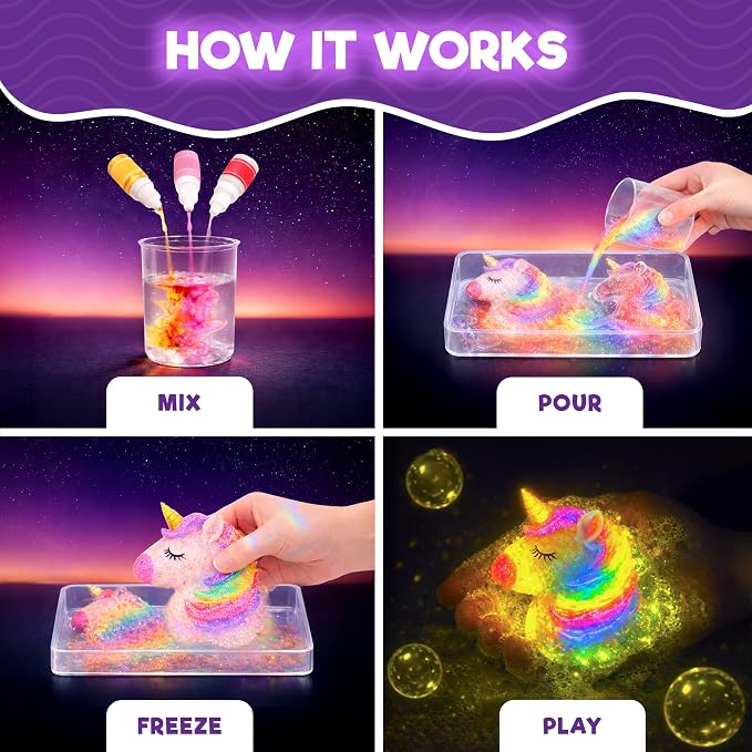 Doctor Jupiter Unicorn Glow Soap Making Kit - Image 5