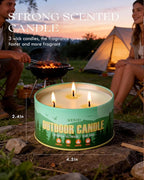 AOOVOO Citronella Candles Outdoor - Image 3